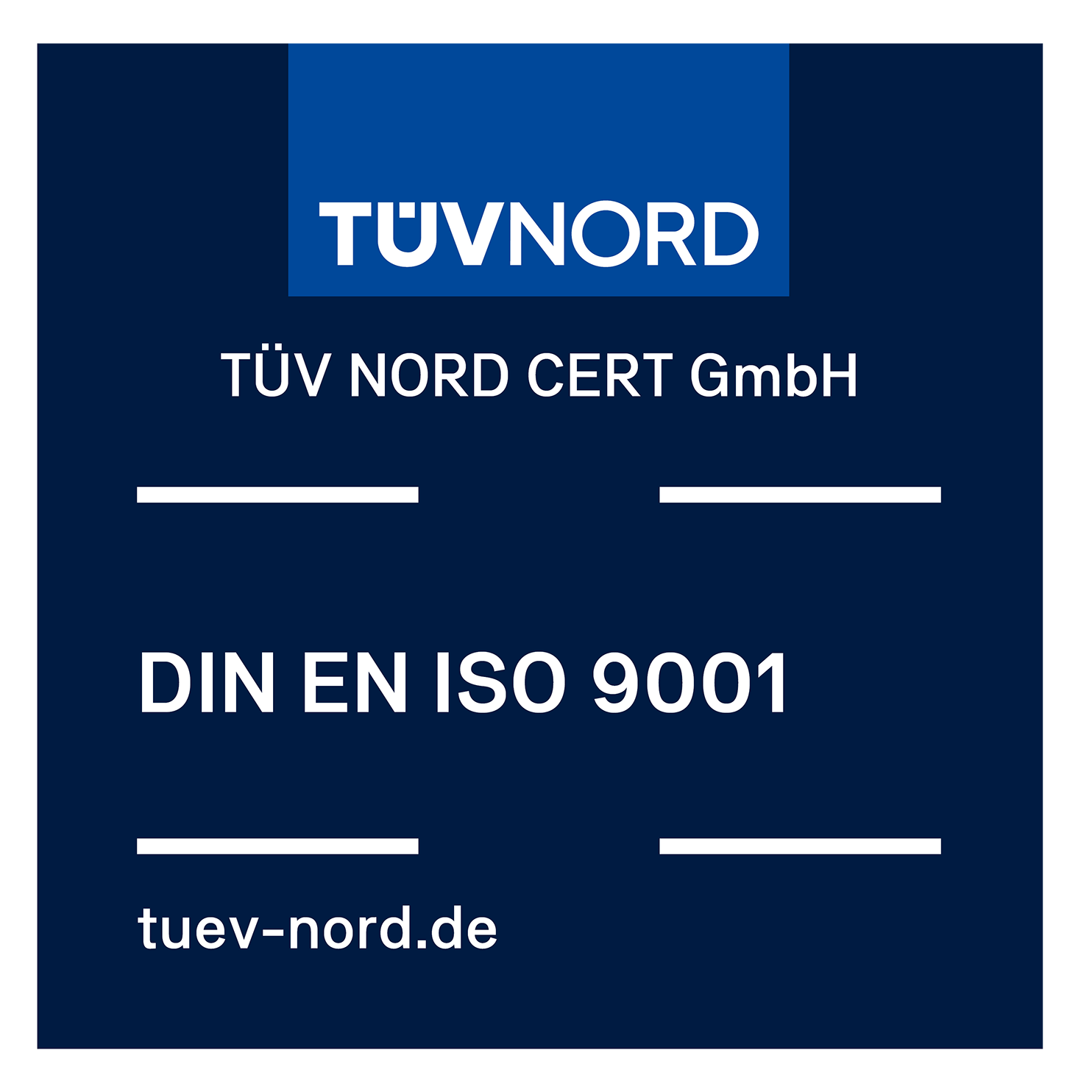 Zertifizierung nach DIN EN ISO 9001:2015